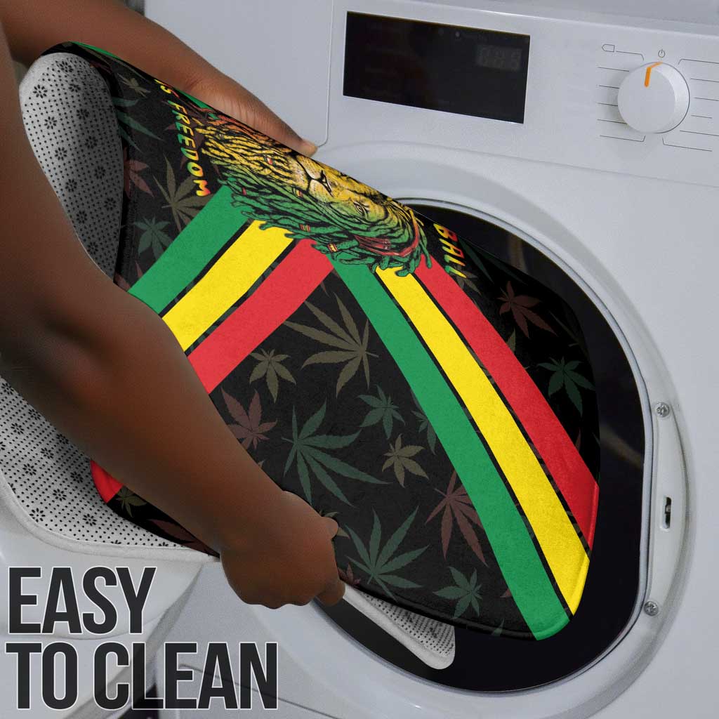 Legend Reggae Marley Football Bathroom Set Rasta Lion