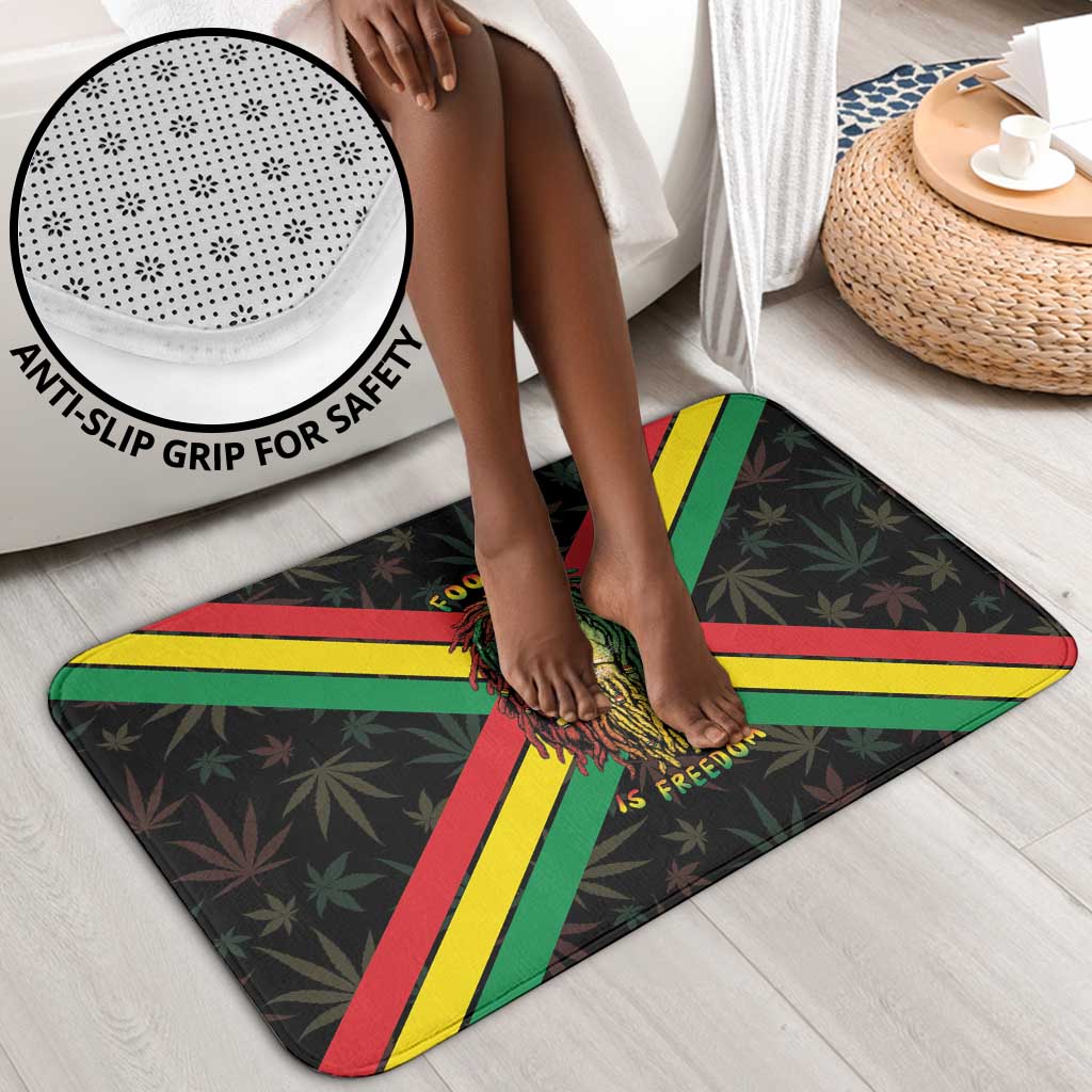 Legend Reggae Marley Football Bathroom Set Rasta Lion