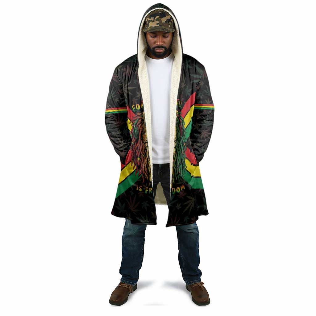 Legend Reggae Marley Football Cloak Rasta Lion