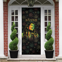 Legend Reggae Marley Football Door Cover Rasta Lion