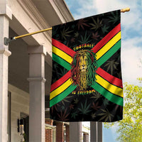 Legend Reggae Marley Football Garden Flag Rasta Lion