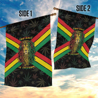 Legend Reggae Marley Football Garden Flag Rasta Lion