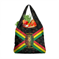 Legend Reggae Marley Football Grocery Bag Rasta Lion