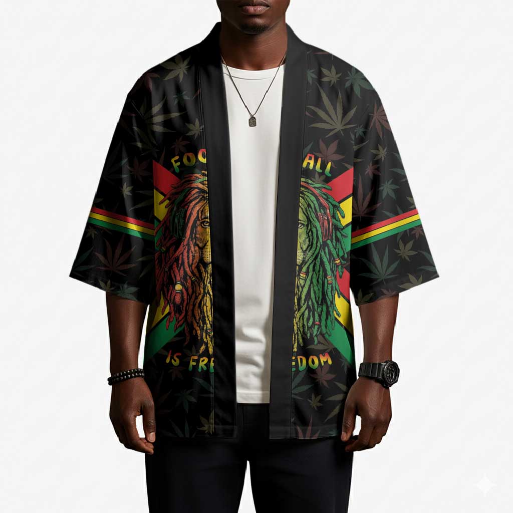 Legend Reggae Marley Football Kimono Rasta Lion