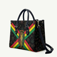 Legend Reggae Marley Football Leather Bag Rasta Lion