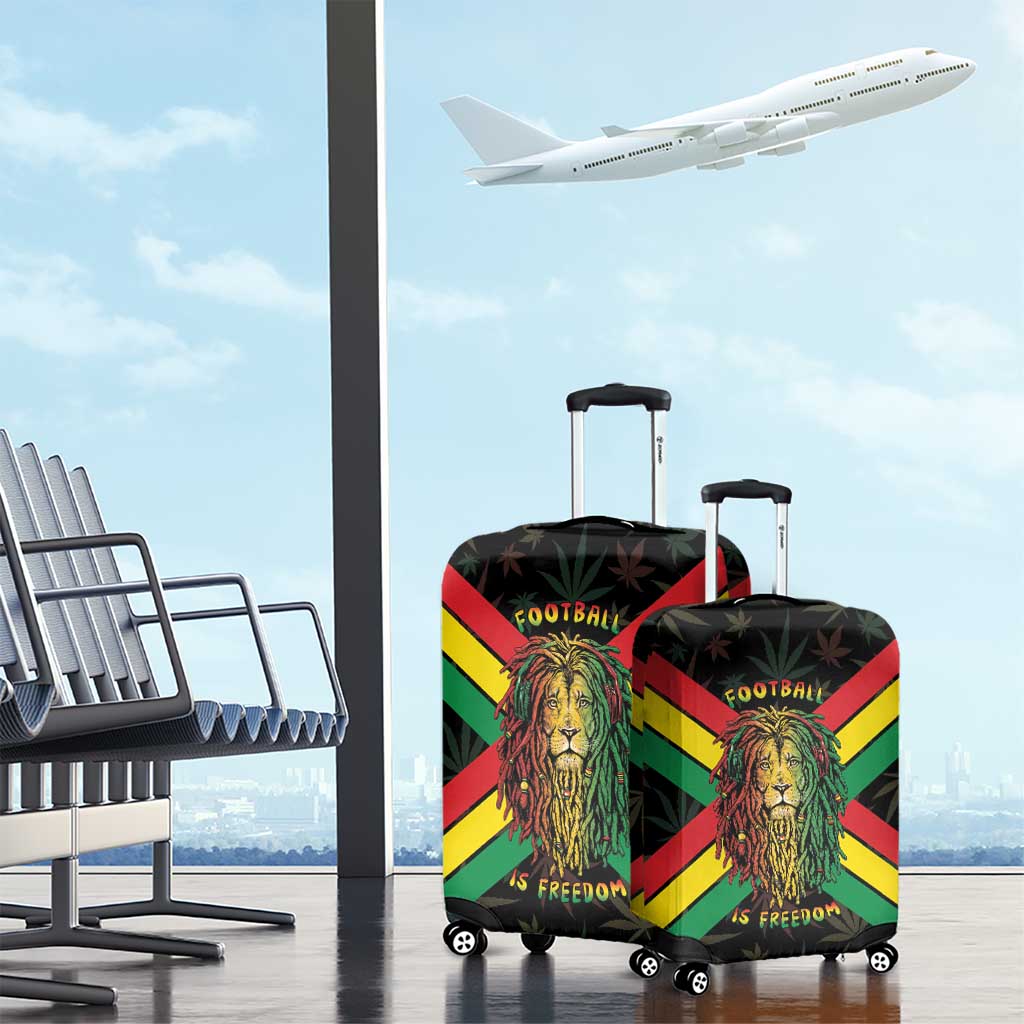 Legend Reggae Marley Football Luggage Cover Rasta Lion
