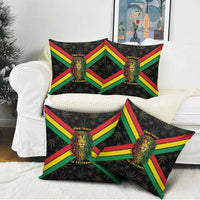 Legend Reggae Marley Football Pillow Cover Rasta Lion