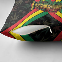 Legend Reggae Marley Football Pillow Cover Rasta Lion