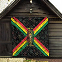 Legend Reggae Marley Football Quilt Rasta Lion
