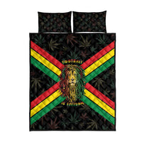 Legend Reggae Marley Football Quilt Bed Set Rasta Lion