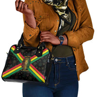 Legend Reggae Marley Football Shoulder Handbag Rasta Lion