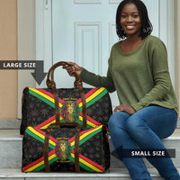 Legend Reggae Marley Football Travel Bag Rasta Lion