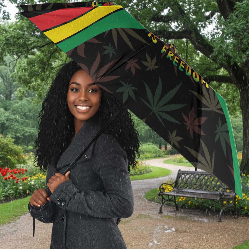 Legend Reggae Marley Football Umbrella Rasta Lion