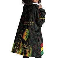 Legend Reggae Marley Football Wearable Blanket Hoodie Rasta Lion