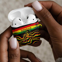 Reggae Legend Bob Football AirPods Case Grunge Style