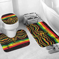 Reggae Legend Bob Football Bathroom Set Grunge Style