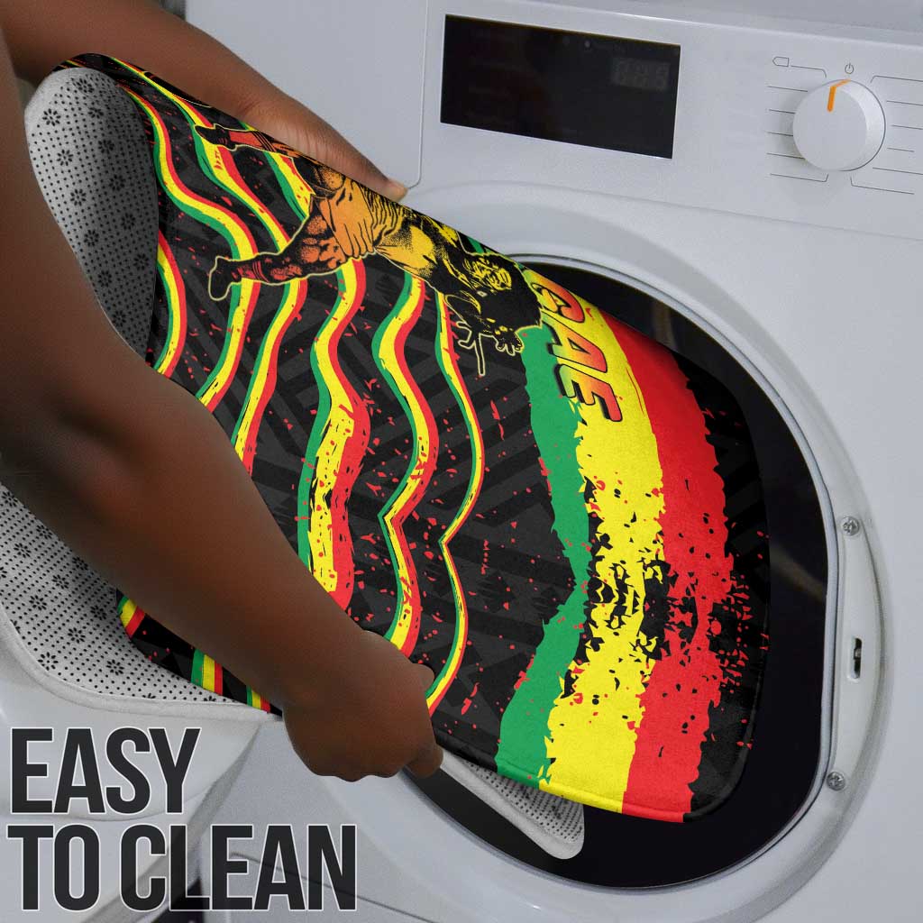 Reggae Legend Bob Football Bathroom Set Grunge Style