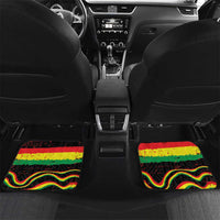 Personalized Reggae Legend Bob Football Car Mats Grunge Style