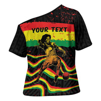 Personalized Reggae Legend Bob Football Cross Shoulder Shirt Grunge Style