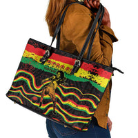 Reggae Legend Bob Football Leather Tote Bag Grunge Style