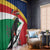 Personalized Seychelles Independence Day Window Curtain Coat Of Arms Black Parrot