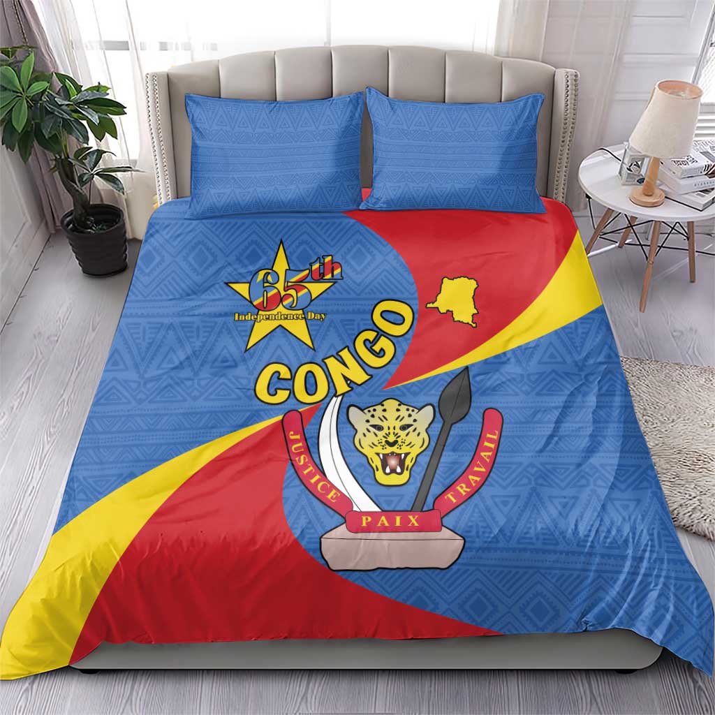 Congo-Kinshasa Bedding Set 65th Anniversary Of Independence