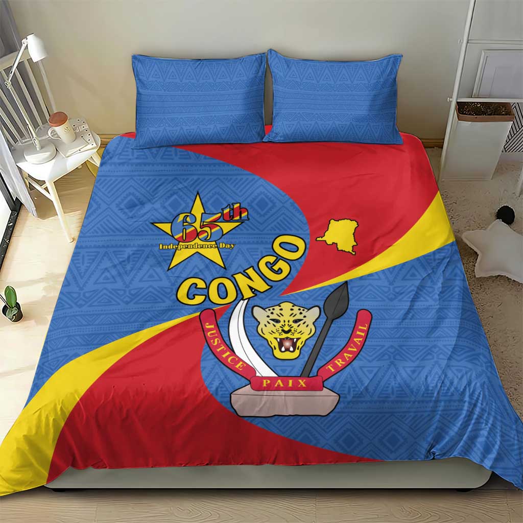 Congo-Kinshasa Bedding Set 65th Anniversary Of Independence