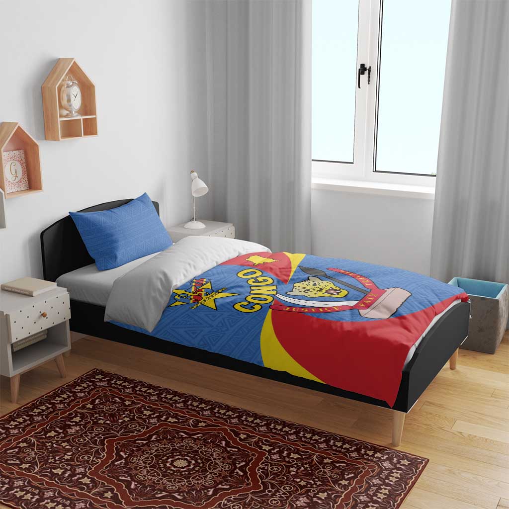 Congo-Kinshasa Bedding Set 65th Anniversary Of Independence