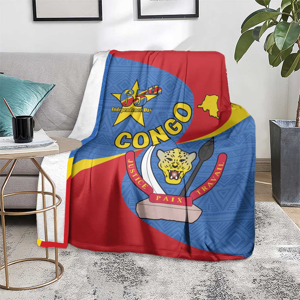Congo-Kinshasa Blanket 65th Anniversary Of Independence