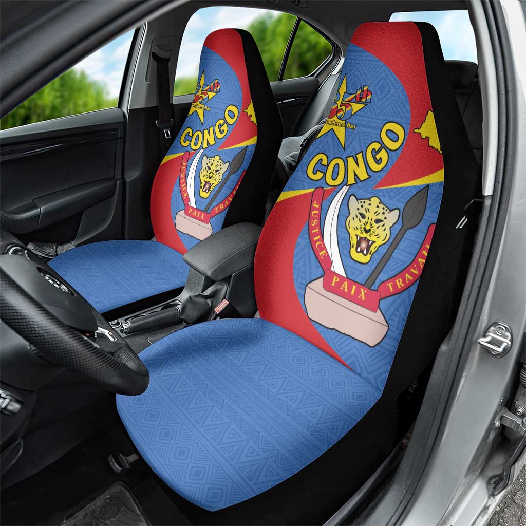 Congo-Kinshasa Car Seat Cover 65th Anniversary Of Independence