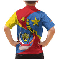 Congo-Kinshasa Family Matching Mermaid Dress and Hawaiian Shirt 65th Anniversary Of Independence