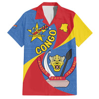 Congo-Kinshasa Family Matching Tank Maxi Dress and Hawaiian Shirt 65th Anniversary Of Independence