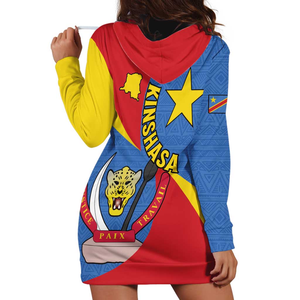 Congo-Kinshasa Hoodie Dress 65th Anniversary Of Independence