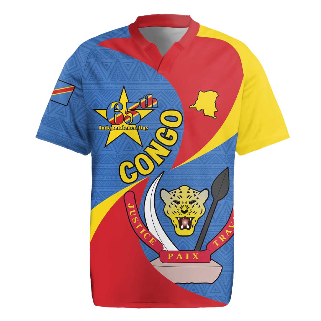 Congo-Kinshasa Rugby Jersey 65th Anniversary Of Independence