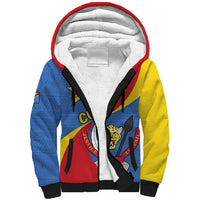 Congo-Kinshasa Sherpa Hoodie 65th Anniversary Of Independence