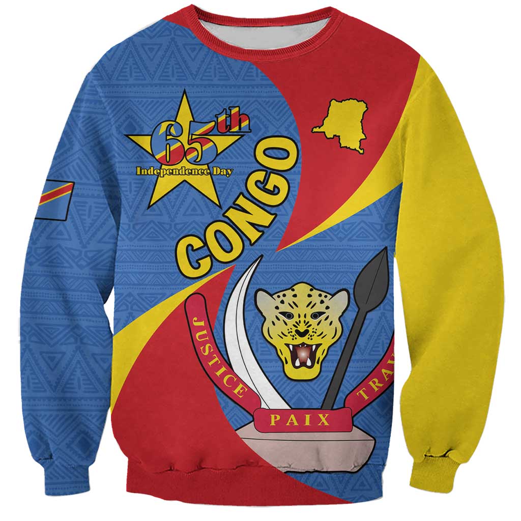Congo-Kinshasa Sweatshirt 65th Anniversary Of Independence