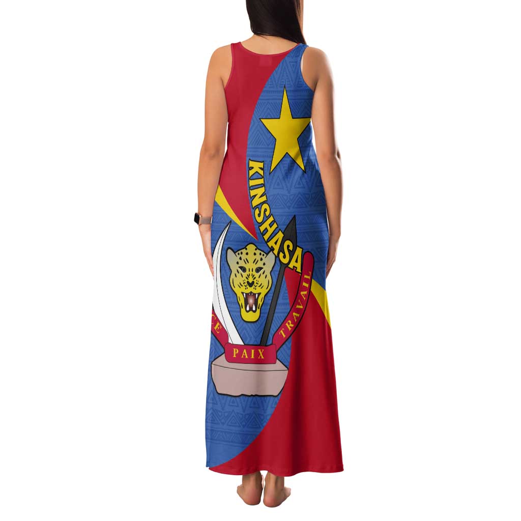 Congo-Kinshasa Tank Maxi Dress 65th Anniversary Of Independence