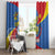 Congo-Kinshasa Window Curtain 65th Anniversary Of Independence