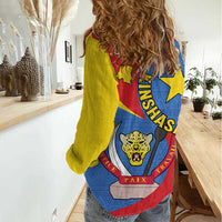 Congo-Kinshasa Women Casual Shirt 65th Anniversary Of Independence