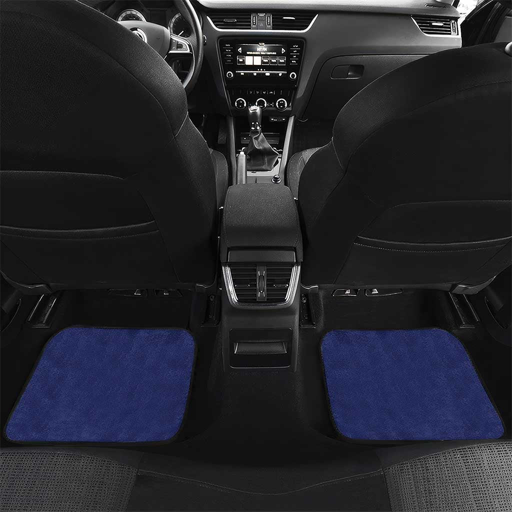 Personalized Tristan da Cunha Car Mats Coat Of Arms - Flag Style