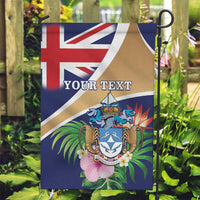 Personalized Tristan da Cunha Garden Flag Coat Of Arms - Flag Style
