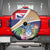 Personalized Tristan da Cunha Spare Tire Cover Coat Of Arms - Flag Style