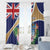 Personalized Tristan da Cunha Window Curtain Coat Of Arms - Flag Style