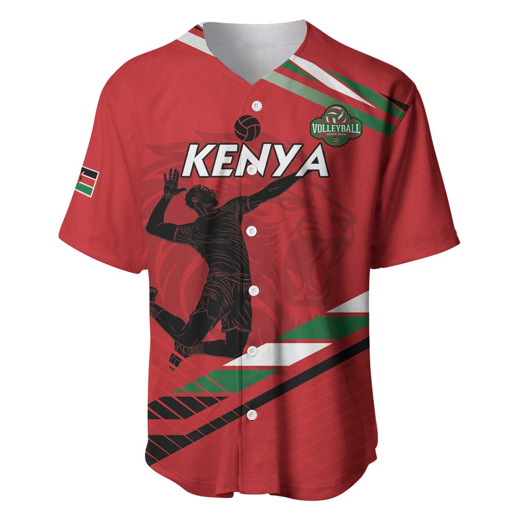 Custom Kenya Volleyball Baseball Jersey We Are Champions