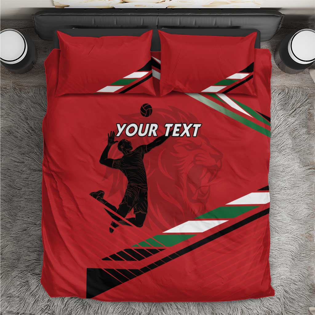 Custom Kenya Volleyball Bedding Set We Are Champions