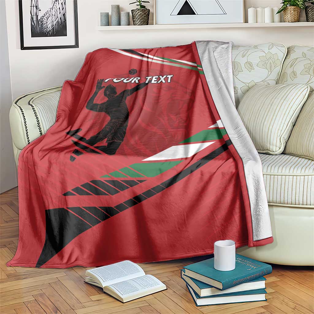 Custom Kenya Volleyball Blanket We Are Champions