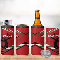 Custom Kenya Volleyball 4 in 1 Can Cooler Tumbler We Are Champions
