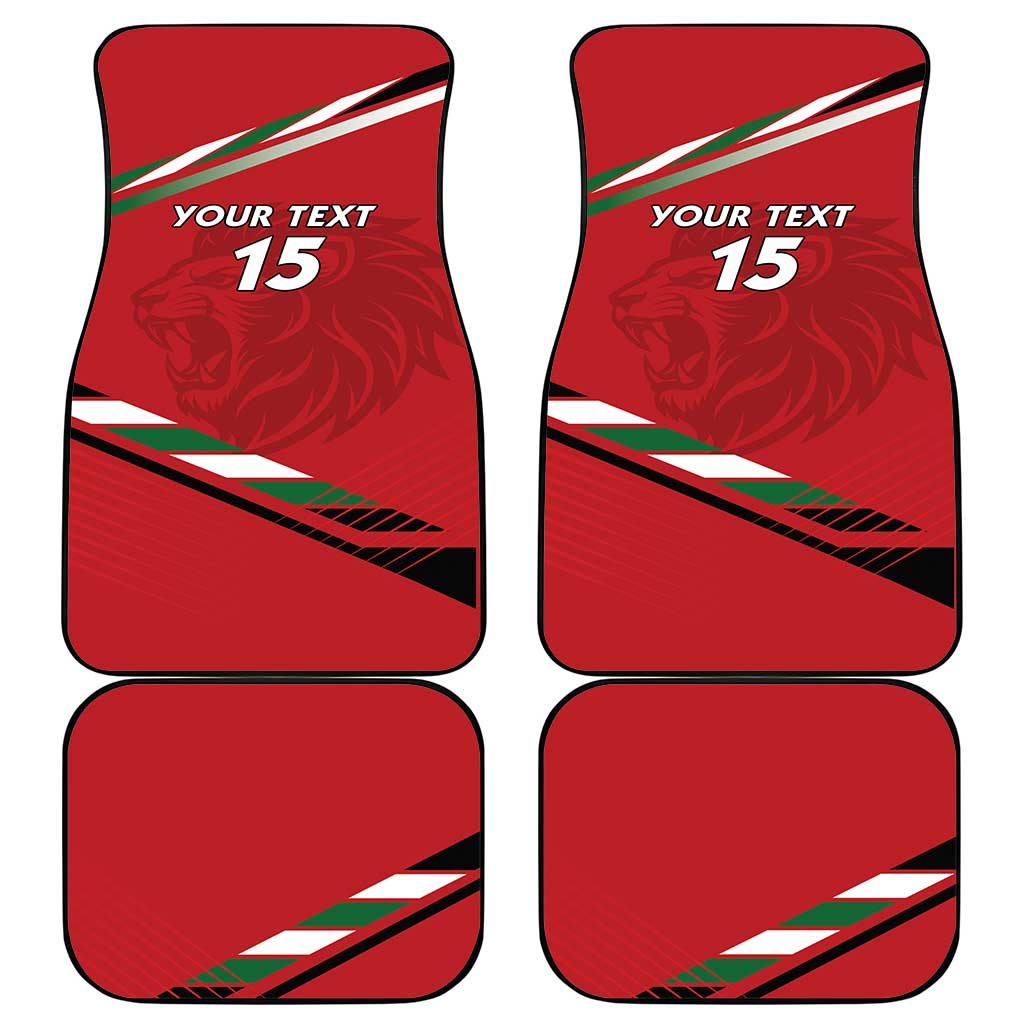Custom Kenya Volleyball Car Mats We Are Champions