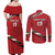 Custom Kenya Volleyball Couples Matching Off Shoulder Maxi Dress and Long Sleeve Button Shirt We Are Champions