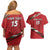 Custom Kenya Volleyball Couples Matching Off Shoulder Short Dress and Hawaiian Shirt We Are Champions